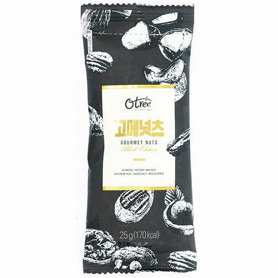 오트리푸드빌리지 고메넛츠 블랙에디션 25g (90개)