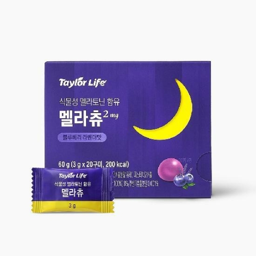 테일러라이프 식물성 멜라토닌 멜라츄 20구미