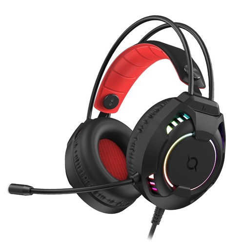 COX V800 가상 7.1 ENC RGB 진동 게이밍 헤드셋