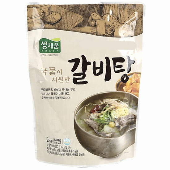 에스앤푸드 생채움 갈비탕 570g (1개)
