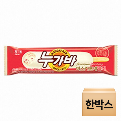 해태제과 누가바 마스카포네딸기 75ml (40개)