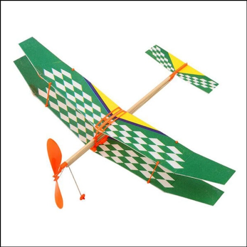 JS컴퍼니 플라이어 쌍날개 고무동력기_이미지