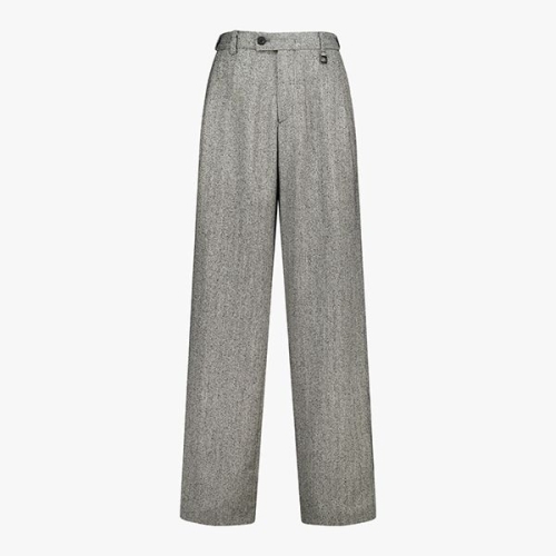 리버클래시 남성 렌핏 풀라이닝 피크드라펠 해링본 더블 셋업 바지 LLF27640