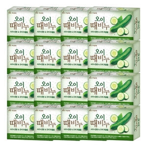 무궁화 오이 때비누 90g (16개)_이미지