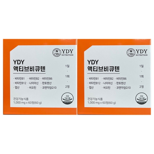 YDY 액티브 비큐텐 B Q10 60정 (2개)_이미지