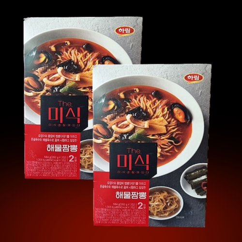 하림 더미식 해물짬뽕 584g (2개)