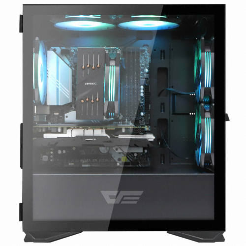 darkFlash DLM22 RGB 강화유리 (블랙)_이미지