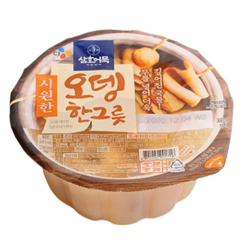 CJ제일제당 삼호어묵 오뎅한그릇 시원한맛 360g