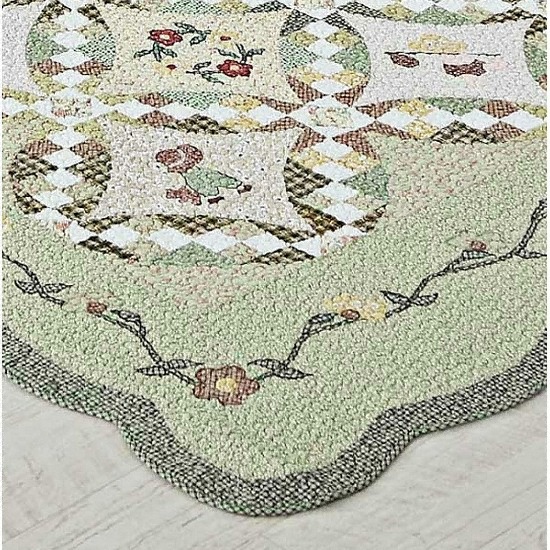 까사미아까사온 루이즈 목화솜 워싱카페트 (230x200cm)_이미지