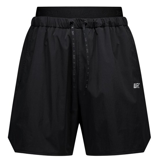  UFC 에센셜 릴렉스핏 쇼츠 U4SPV2303BK