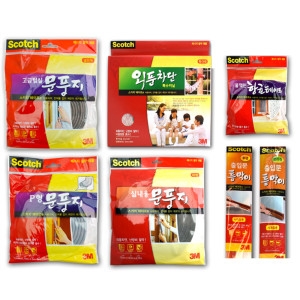 문풍지 틈새 틈막이 창문 외풍 벌레 실내외 투명