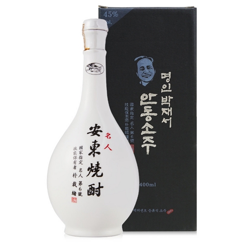 명인안동소주 박재서명인 안동소주 호리병 45도 400ml (1개)_이미지
