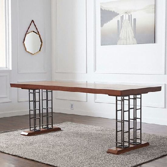 스코나 댄포스 원목 식탁 2000 (의자8개)_이미지