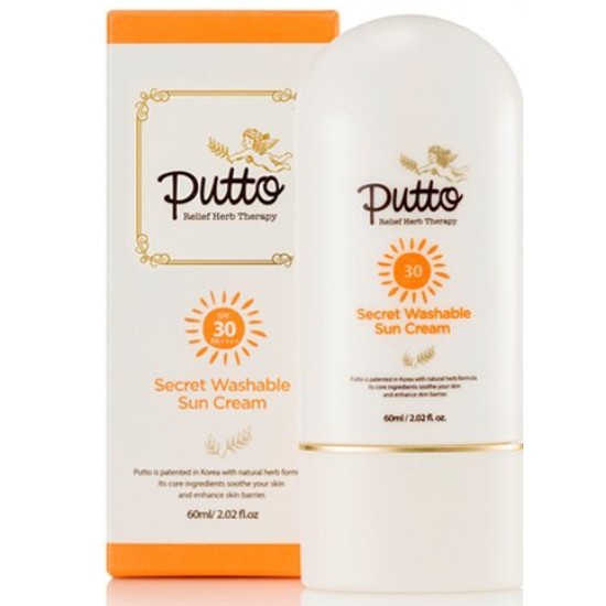 퓨토 시크릿 워셔블 선크림 60ml이미지입니다. 누르면 해당 게시물로 새창이동합니다.
