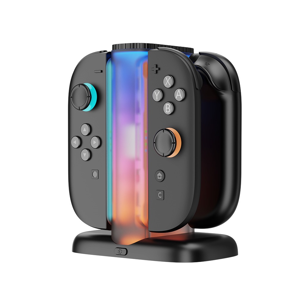 겜맥 닌텐도 스위치2 NS2 컬러풀 조이콘 충전독 4in1_이미지