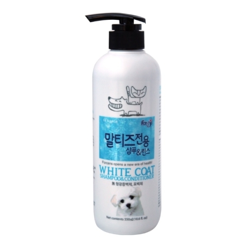 포비스 뉴포비스 말티즈 샴푸&린스 550ml (1개)_이미지
