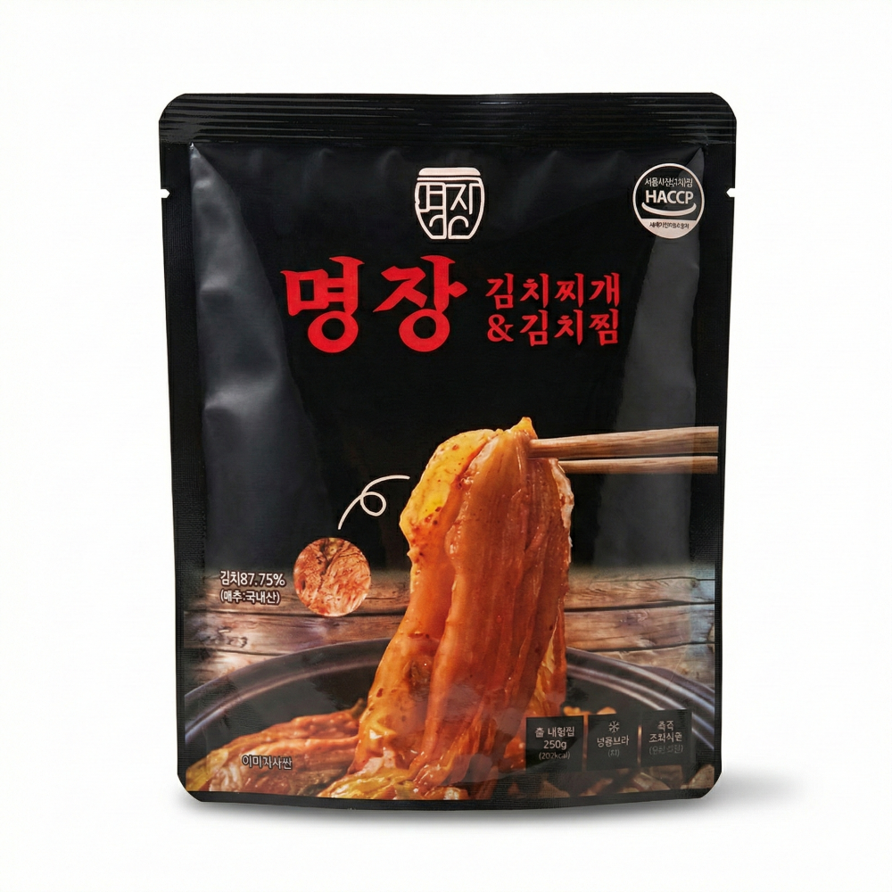 (주)엘엔에프 농인회사법인 명장 김치찌개 김치찜 250g (10개)이미지입니다. 누르면 해당 게시물로 새창이동합니다.