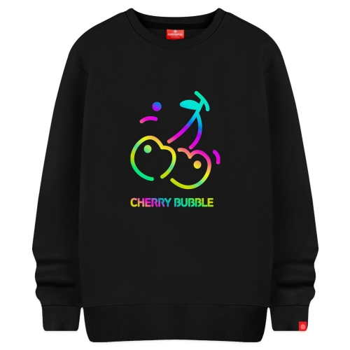 네스파 남성 버블체리 오버핏 맨투맨 티셔츠 커플 긴팔 빅사이즈 남녀공용 SMD_0034 4Color_이미지