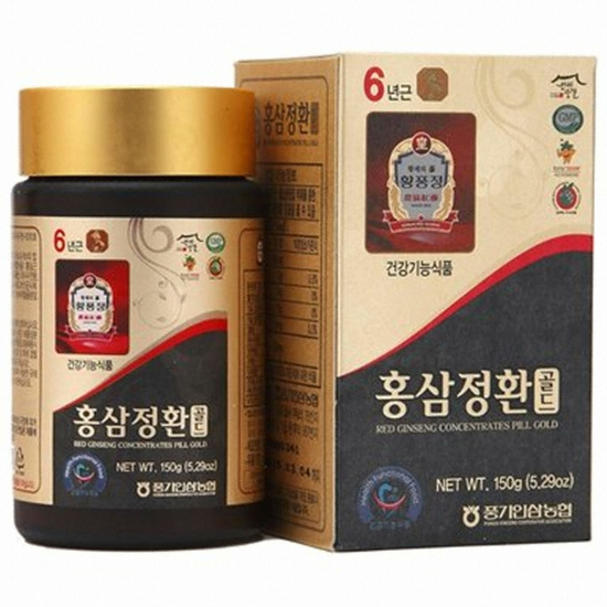 풍기인삼농협 6년근 홍삼정환 골드 150g (3개)_이미지