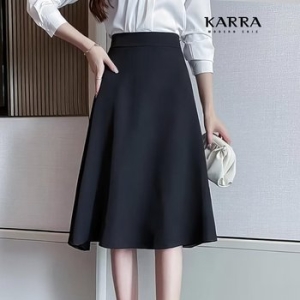  KARRA 플레인미디스커트_A4S1065