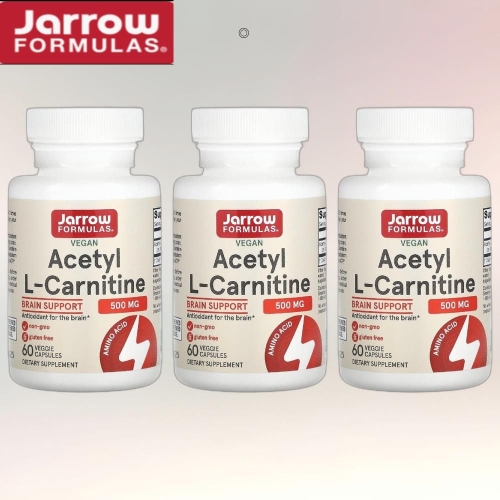 자로우포뮬러스 아세틸 l-카르니틴 500mg 60캡슐 (3개)