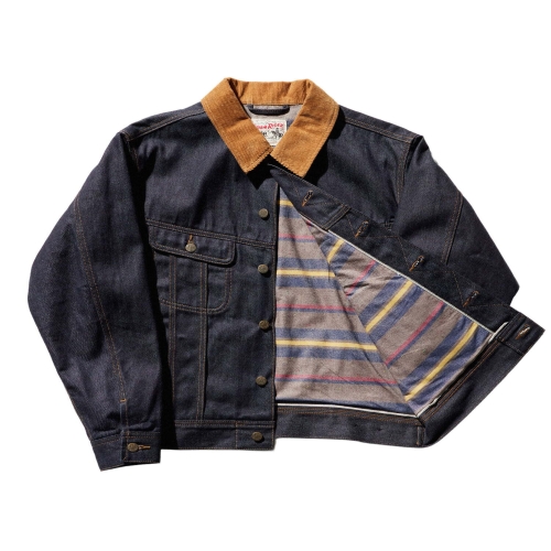 LEE 101-LJ 스톰 라이더 셀비지 데님 자켓 인디고 로우 LE2504IJ33 IR_이미지