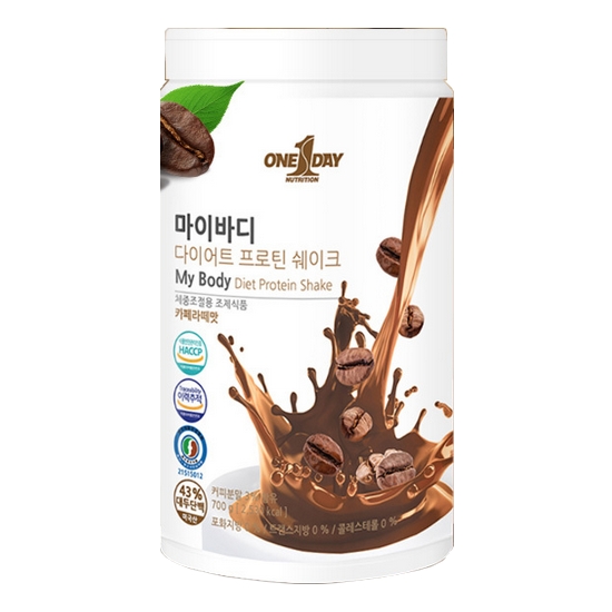 마이바디 다이어트 쉐이크 카페라떼맛 700g