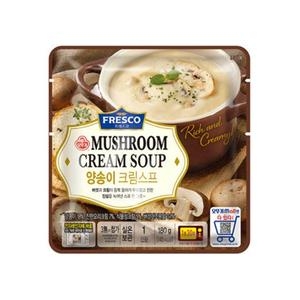 오뚜기 프레스코 양송이 크림스프 180g (8개)