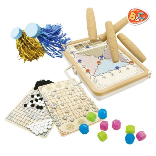 비앤씨 패밀리 보드게임 윷놀이 공기놀이 제기차기 오목 장기 5종 세트 1153508_이미지