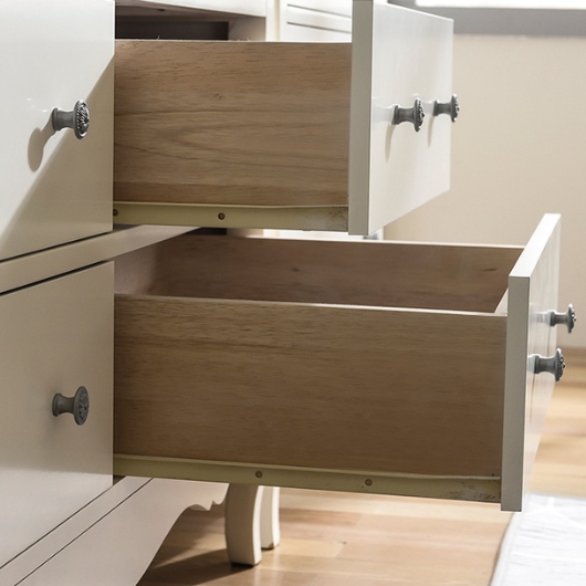 밀키웨이 헬레나 원목도장 와이드 서랍장 1200_이미지