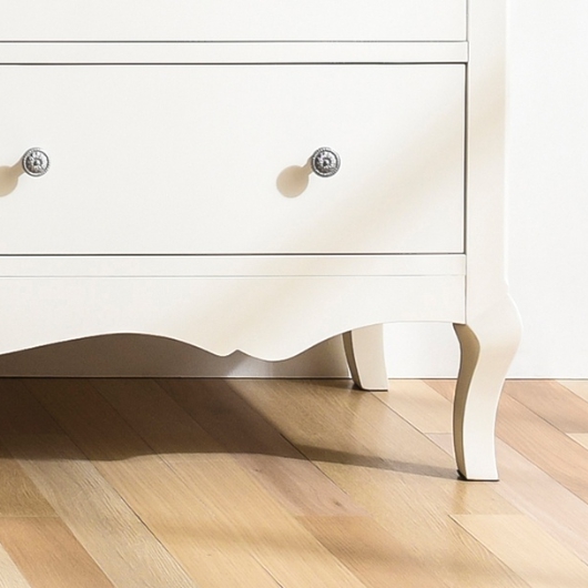 밀키웨이 헬레나 원목도장 와이드 서랍장 1200_이미지