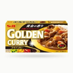 본타몰 SB 에스비 골든카레 매운맛 198g 일본 고형 카레 재료_이미지
