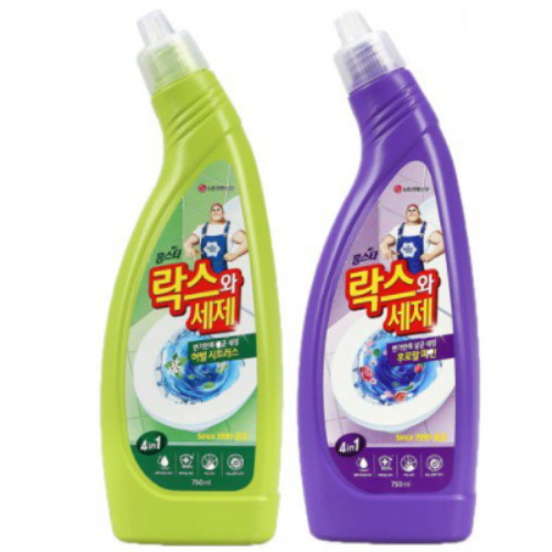 홈스타 락스와 세제 후로랄 파인 750ml 2개 + 허벌 시트러스 750ml 2개_이미지