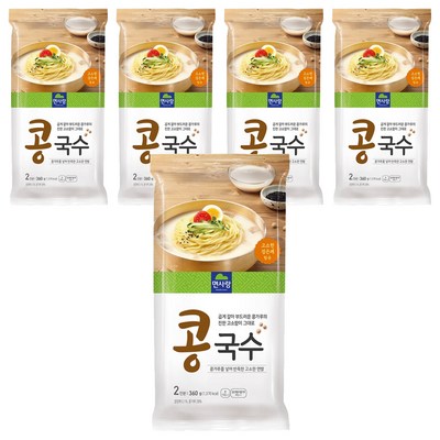 면사랑 콩국수 360g (5개)