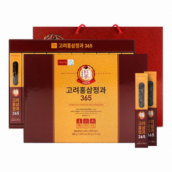 정원삼 고려<b>홍삼</b>정과 365 30g 10개입