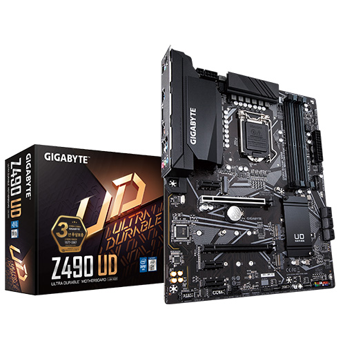 GIGABYTE Z490 UD 듀러블에디션 제이씨현