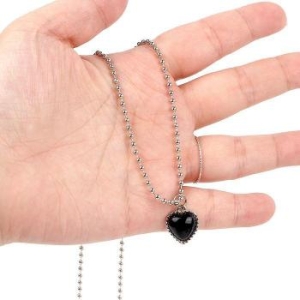 오노마 ONM 하트 디자인 Y2K 스타일 목걸이 실버 악세사리 39919142