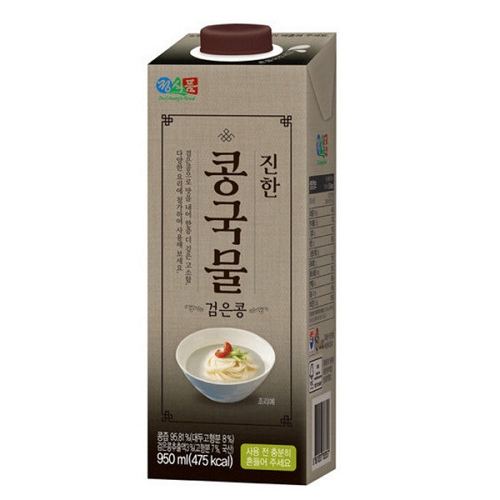 정식품 진한 콩국물 검은콩 950ml (3개)_이미지