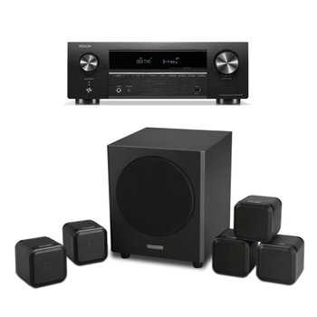 데논 AVR-X580BT + 미션 M-CUBE+SE 5.1채널