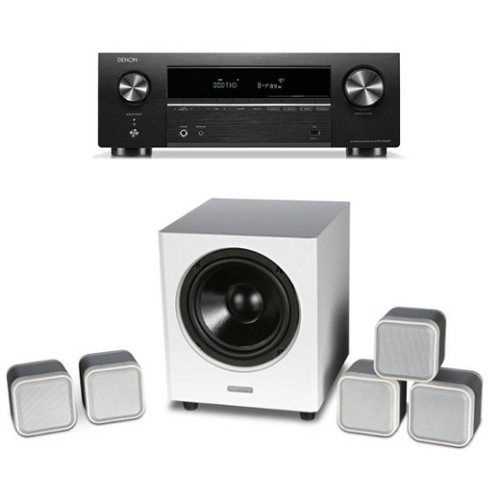 데논 AVR-X580BT + 미션 M-CUBE+SE 5.1채널_이미지