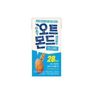 롯데칠성음료 오트몬드 언스위트 190ml이미지입니다. 누르면 해당 게시물로 새창이동합니다.