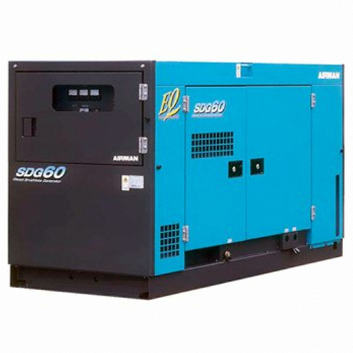 에어맨 디젤 방음 발전기 SDG60S이미지입니다. 누르면 해당 게시물로 새창이동합니다.