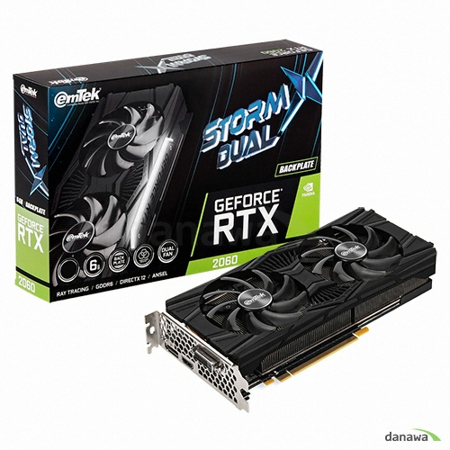 이엠텍 지포스 RTX 2060 STORM X Dual D6 6GB