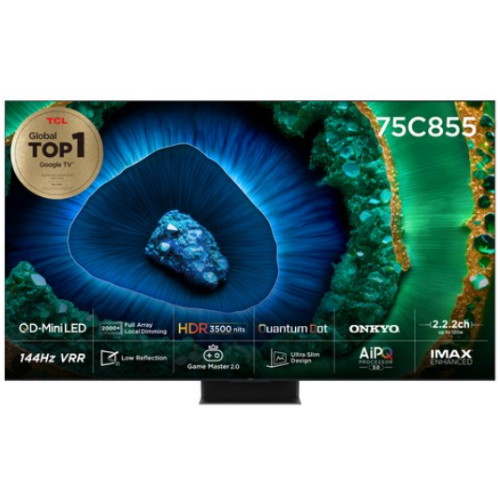 TCL 75C855 리퍼비시 (스탠드)_이미지