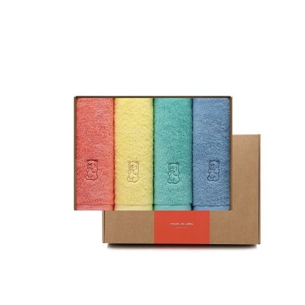 닥스 TOWEL 메종드코튼 코마40수 200g 젤리세면 4매 MC007 223429