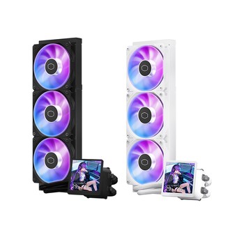 쿨러마스터 MasterLiquid Core LCD 4인치 360 ARGB