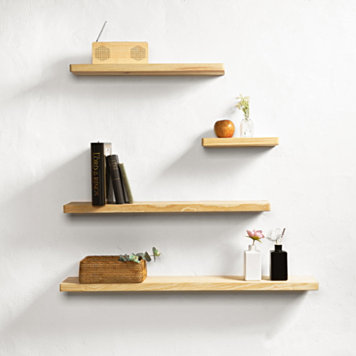 헤일리 무도장 무지주 벽선반 (30x15cm(가로x세로))