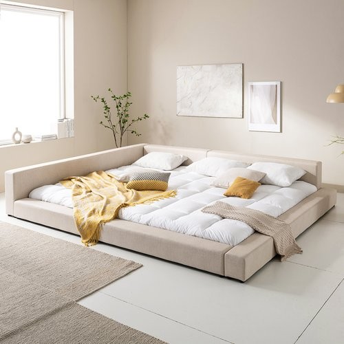 아씨방 제로 밸런스 패밀리침대 SS+SS (독립스프링)_이미지