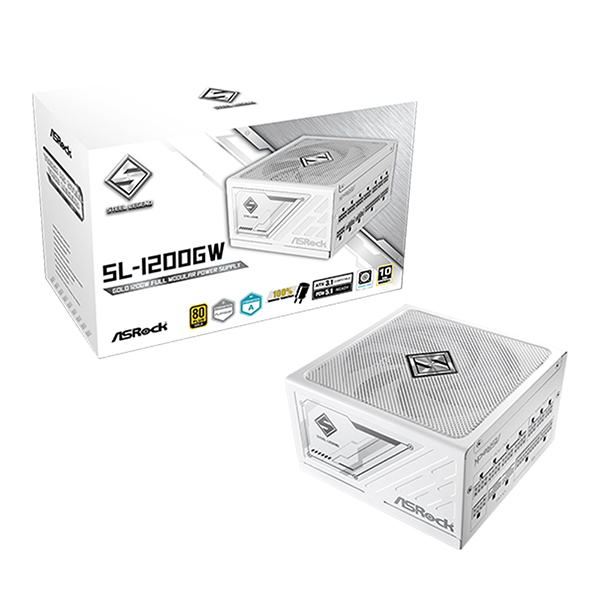 ASRock 스틸레전드 SL-1200GW 80PLUS골드 풀모듈러 ATX3.1 화이트