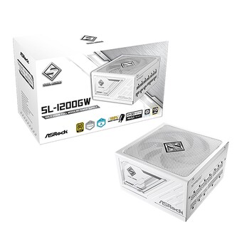 <b>ASRock</b> 스틸레전드 SL-1200GW 80PLUS골드 풀모듈러 ATX3.1 화이트
